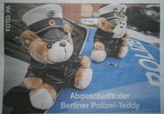 teddy polizei